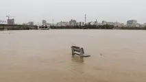  آثار طغیان کارون بر چهره اهواز 