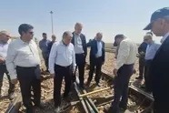 بازدید رئیس کمیسیون عالی سوانح راه‌ آهن از اداره‌ کل راه‌آهن شمالشرق