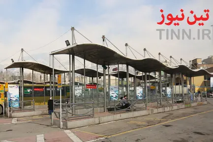 میدان تجریش بعد از انتشار شایعه وجود بسته مشکوک