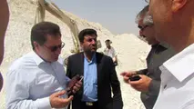 بازدید معاون امور عمرانی استانداری ایلام از پروژه راه سازی حمیل- کرمانشاه