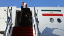 «روحانی» تهران را به مقصد پکن ترک کرد