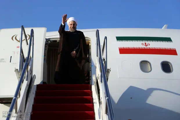 «روحانی» تهران را به مقصد پکن ترک کرد
