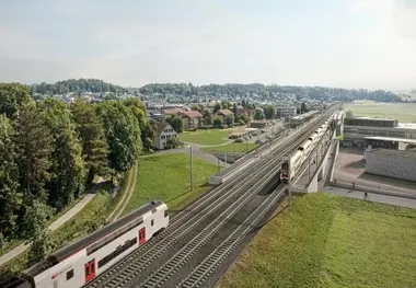 Construction Begins on Four-Track Expansion Between Zurich and Winterthur