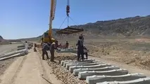 پیشرفت ۸۰ درصدی ساخت پروژه راه‌ آهن زاهدان - چابهار