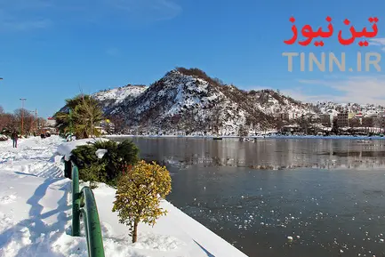 بارش برف در ارسباران،‌ بهشهر و لاهیجان