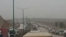 بحران در مرزهای زمینی با عراق+ عکس