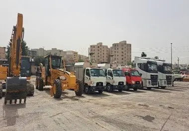 تقویت ناوگان راهداری ایلام با ورود ۱۰ دستگاه ماشین‌ جدید