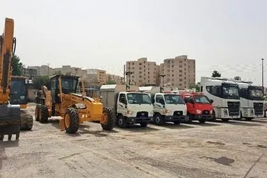تقویت ناوگان راهداری ایلام با ورود ۱۰ دستگاه ماشین‌ جدید