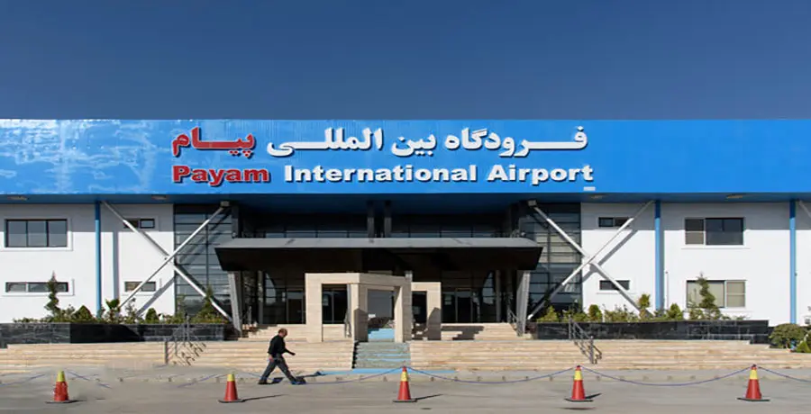 اطلاعیه فرودگاه بین المللی پیام درباره پرواز هواپیماهای نظامی در آسمان البرز