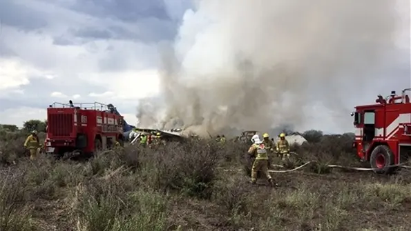 Aeromexico ERJ-190 crashes;no fatalities reported