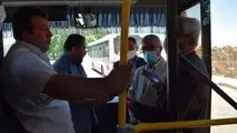 بازدید سر زده نصیری فرماندار البرز از روند فعالیت ناوگان اتوبوسرانی شهرستان 