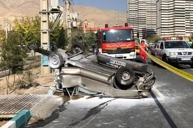 کاهش ۱۷ درصدی تلفات تهران/ سهم ۴۹ درصدی موتورسواران از حوادث