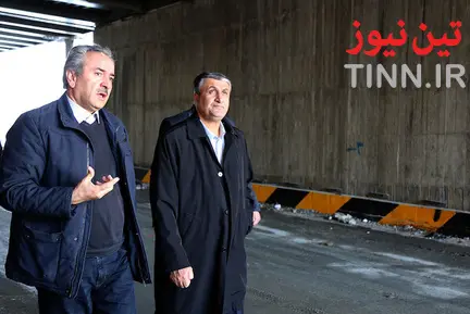 بازدید وزیر راه و شهرسازی از منطقه یک آزادراه تهران - شمال