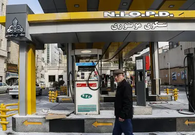 تخریب اموال عمومی در خیابان پیروزی تهران