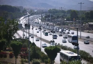 وضعیت تردد در محورهای شمالی امروز/ کندی حرکت در مسیر جنوب به شمال چالوس