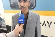 عبور زائران اربعین از ایستگاه راه‌آهن زاهدان