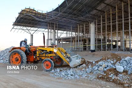 گزارش تصویری اجرای راه آهن مبارکه سفید دشت شهرکرد (4)