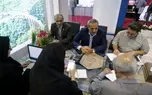 نشست خبری معاون ناوگان راه‌آهن در نمایشگاه ریلی