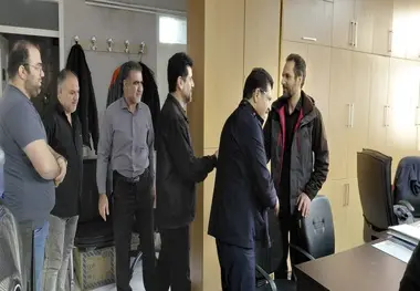 روایت تصویری بازدید مدیرعامل موسسه صندوق پس‌ انداز کارکنان راه‌ آهن از راه‌ آهن کشش