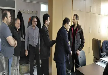 روایت تصویری بازدید مدیرعامل موسسه صندوق پس‌ انداز کارکنان راه‌ آهن از راه‌ آهن کشش