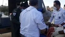 امدادگران اورژانس هوایی قزوین ناجیان مرد ۵۲ ساله رازمیانی