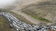 ترافیک پر حجم در جاده های شمالی