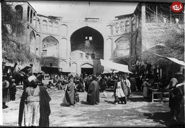 عکس‌ های خاطره انگیز از شهر اصفهان در دوران قاجار