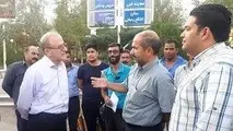 بازدید رئیس سازمان راهداری و حمل‌ونقل جاده‌ای از محور سیل زده شهداد – نهبندان 