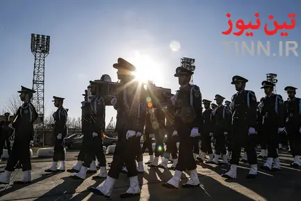 ورود پیکر خلبان شهید رحمانی به تهران
