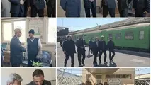 پایداری بی‌ وقفه خدمات ریلی در روزهای جنگی/ بازدید میدانی مدیران راه‌ آهن از ایستگاه تهران