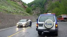 جاده هراز یکطرفه شد 