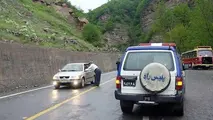 جاده هراز یکطرفه شد 