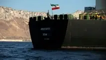 حرکت نفتکش آزادشده ایرانی به سمت دریای مدیترانه + فیلم