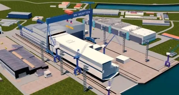 MV Werften starts construction of new shipbuilding hall