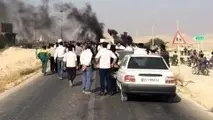 تصادف منجر به مرگ در جاده ساحلی دیر باعث تجمع مردم و بستن جاده شد