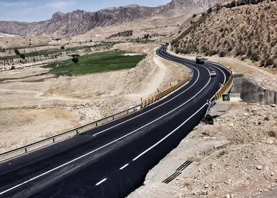 جاده پاتاوه دهدشت 