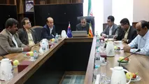 مراسم تودیع و معارفه معاون اداری و مالی اداره کل بنادر و دریانوردی استان سیستان و بلوچستان با حضور دکتر آرامی