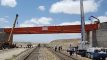 احداث پل روگذر راه آهن تقاطع سنگ‌بست 