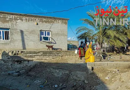 مناطق سیل زده دشتیاری چابهار