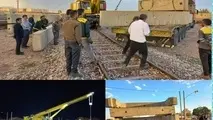 انتقال فوری دهانه پل، گامی در جهت حفظ پایداری شبکه ریلی راه آهن شمالشرق