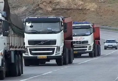 حمل کالا با ناوگان جاده‌ای استان قزوین ۱۲ درصد رشد یافت