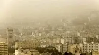 گردوخاک و طوفان های لحظه ای در راه اصفهان