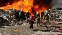جزییاتی از حادثه آتش سوزی شهرک صنعتی لیا قزوین