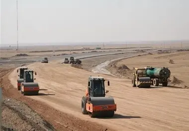 عملیات اجرایی اتصال مسیر آزادراه غدیر به شهر حسن آباد آغاز می شود 