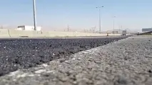 عملیات آسفالت حفاظتی در آزادراه قزوین - رشت آغاز شد