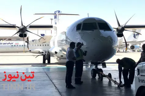 گزارش تصویری/ مراسم تحویل ۴ هواپیماهای برجامی در فرودگاه مهرآباد تهران