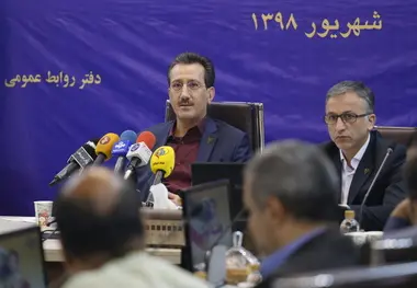نشست خبری مدیرعامل شرکت راه‌آهن