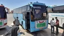 ورود ۱۴۰ اتوبوس عراقی برای خدمت‌ رسانی به زائران اربعین از تهران به نجف و کربلا