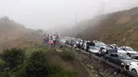 ترافیک سنگین در آزادراه پردیس- تهران و قزوین - کرج