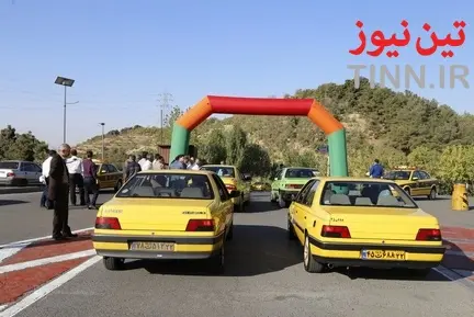 نخستین رالی خانوادگی تاکسی‌های تهران